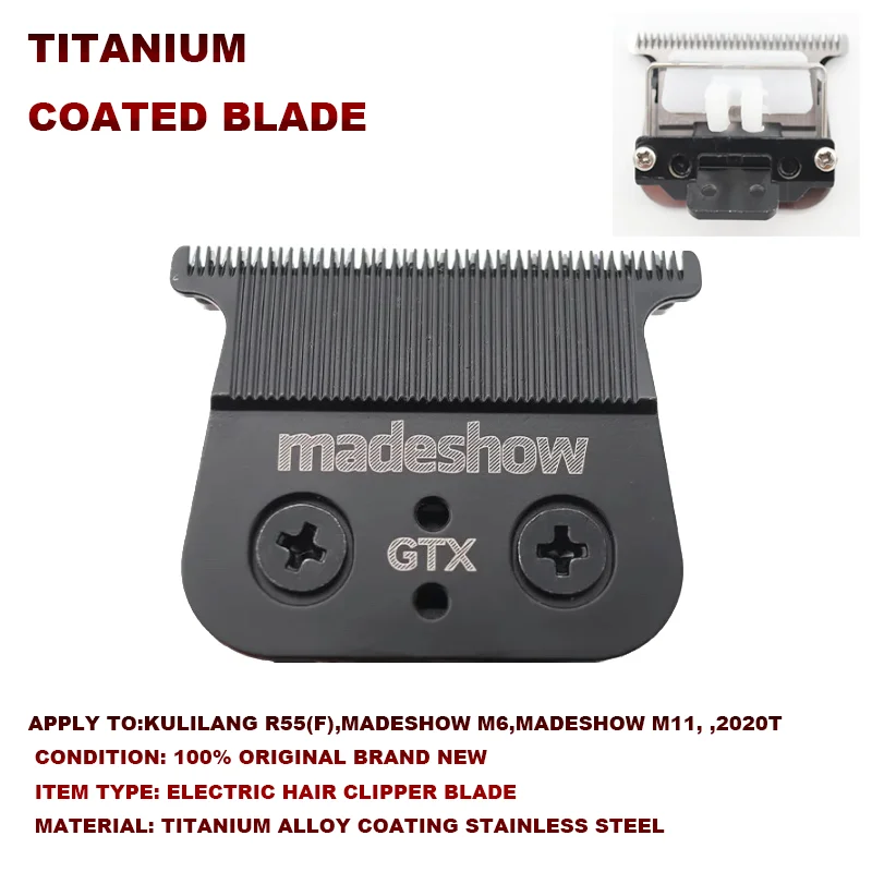 Original Replaceable Cutter Head for 2020C 2020T Madeshow M6 M10 M5 Professional Hair Clipper Blade Hair Cutting Machine 3