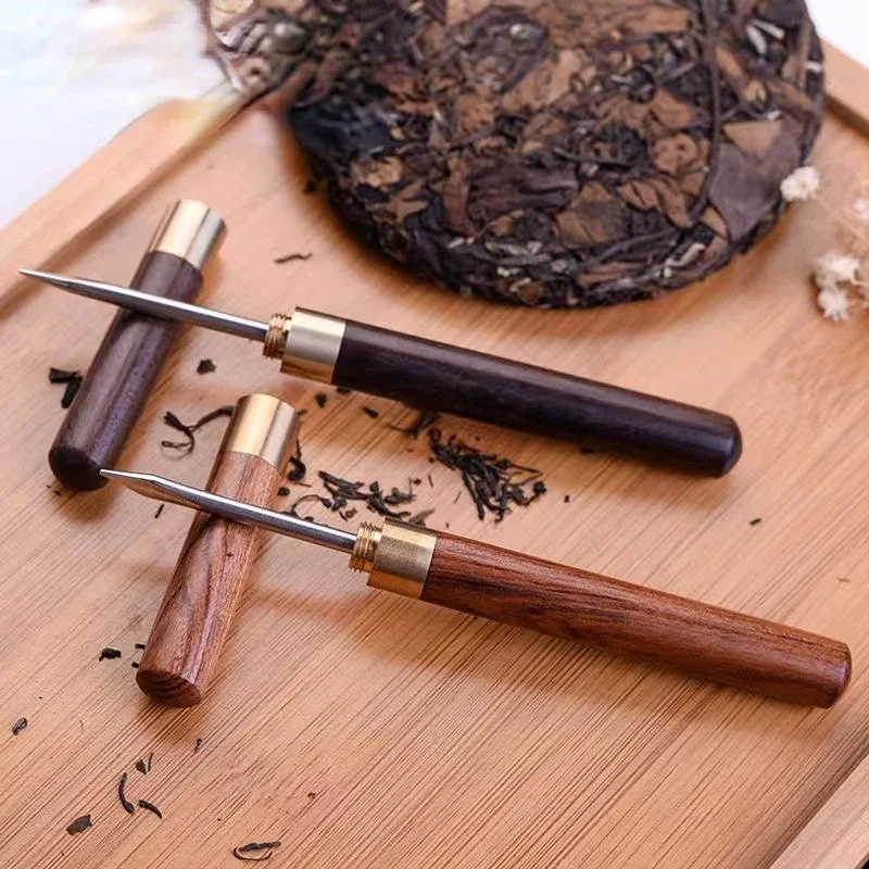 1PC Sandalwood Tea Needle Set For Ceremony