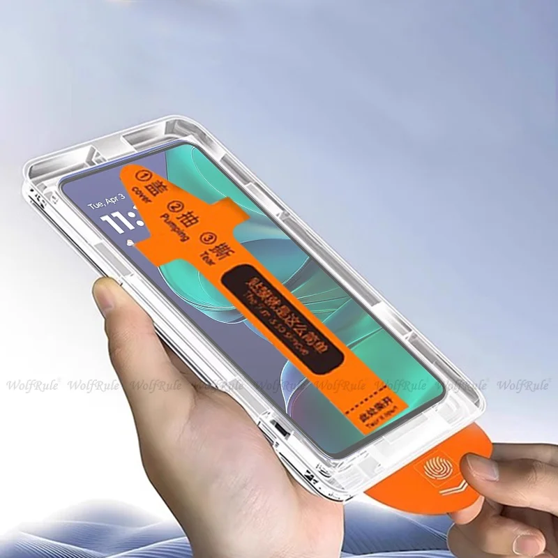 Premium Tempered Glass Screen Protector - 9H Dust-Free, Pack of 1-4 Pieces