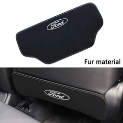 Car Back Protector Cover Seat Mat Anti - Kick Cushion Pads (1Pcs - black)