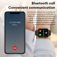 Foomlite Smart Watch Men Sport Fitness Watches Bluetooth calling Message alerts  Waterproof Health monitoring  For Android IOS 2