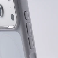 Original Double Color Matte Magsafe Case For iPhone 17Air 17Pro 17Pro Max Magnetic Wireless Charging Hard Protective Phone Cover - Image 5
