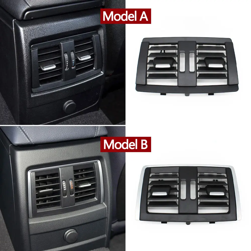 Car Rear Air Conditoning AC Vent Grille Outlet Panel Cover For