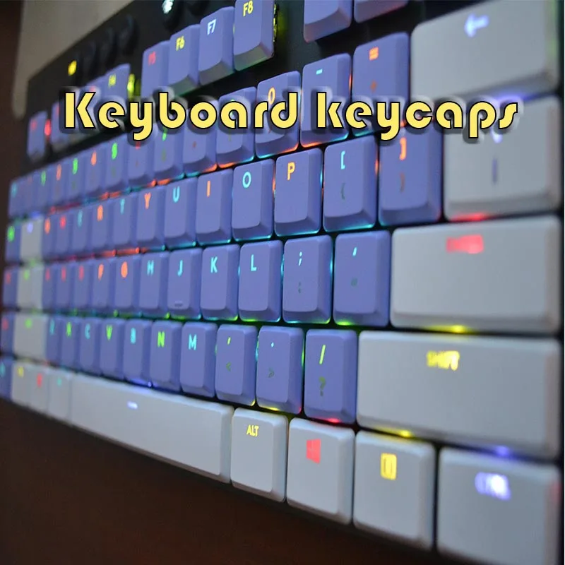 Keycaps Transparentes do pc para Logitech Keycaps do Eixo Anão 109 Chaves G913 G915 G813 G815 sem Fio Tem G913tkl