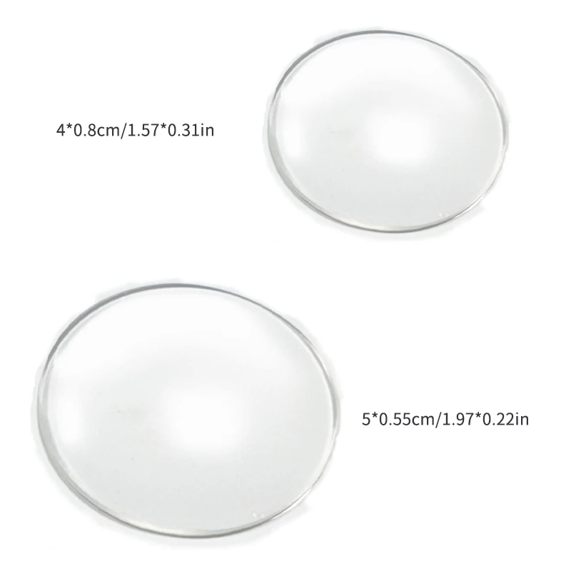 Door Stopper 6pcs Handle Bumper Pad Self Adhesive Transparent Silicone Wall Protector Anti Bump Washable Reusable Round