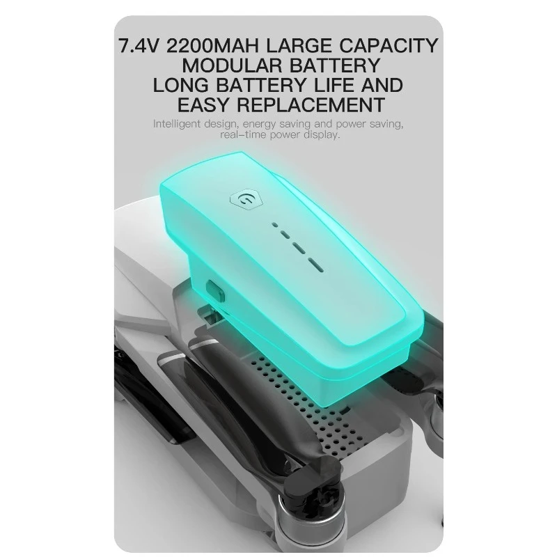 Batterie Drone KF102 7.4V 2200mAh - Lot X1, X2 ou X3