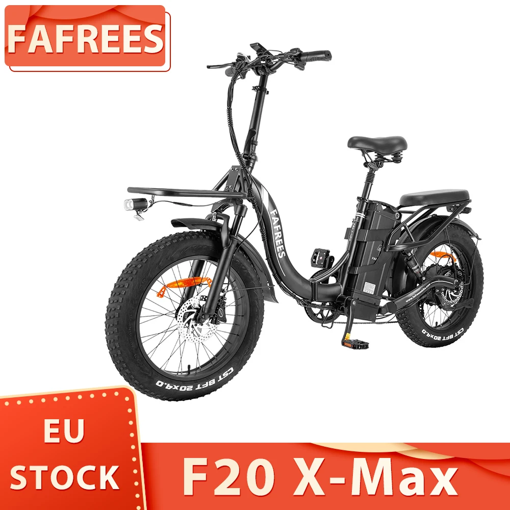 Fafrees F20 X-Max Bici Elettrica 20*4.0 Pollici Fat Tire 750W Motore Brushless E-Bike 48V 30Ah Batteria 25 Km/H Velocità Massima 200Km Gamma