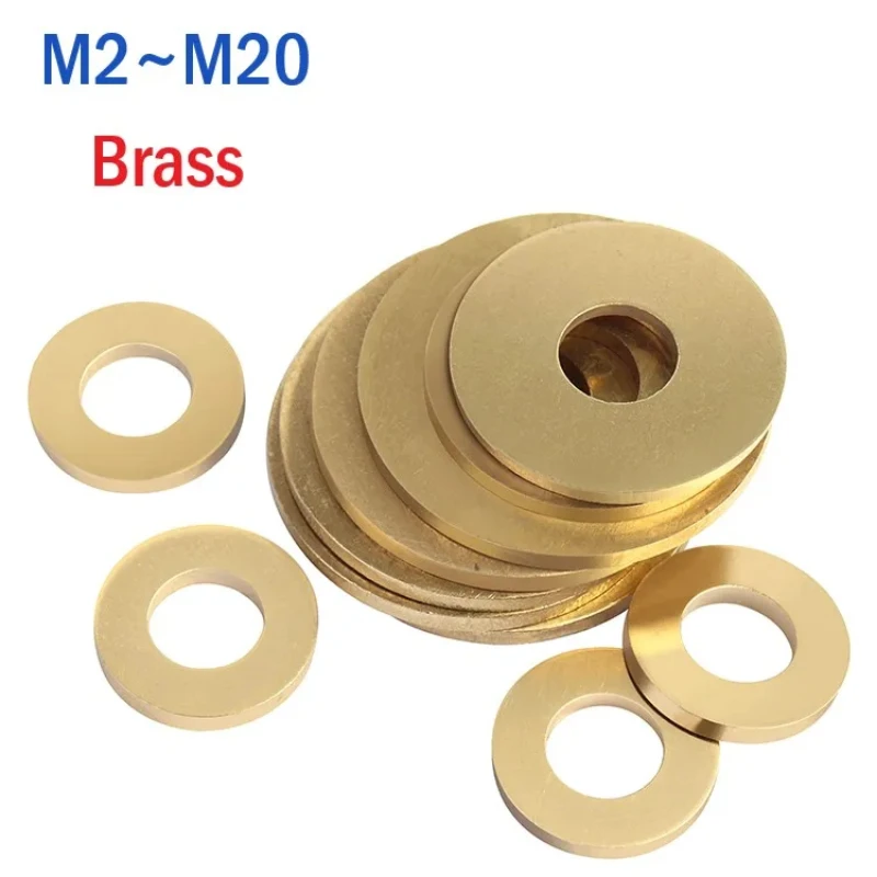 長老　ステンレス　ウエイト M2-M20 GB97 Copper Gasket Flat Gasket Thickened Brass Round