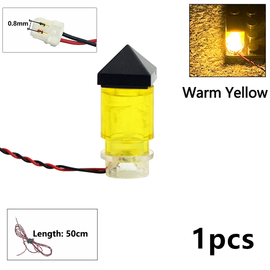 DIY LED Light Kit with Remote Control - Customizable Building Block Lamp