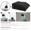 Leg Elevation Pillows,Inflatable Leg Pillows for Swelling, Portable Wedge Pillow for Improve Circulataion and Reduce Swelling 6
