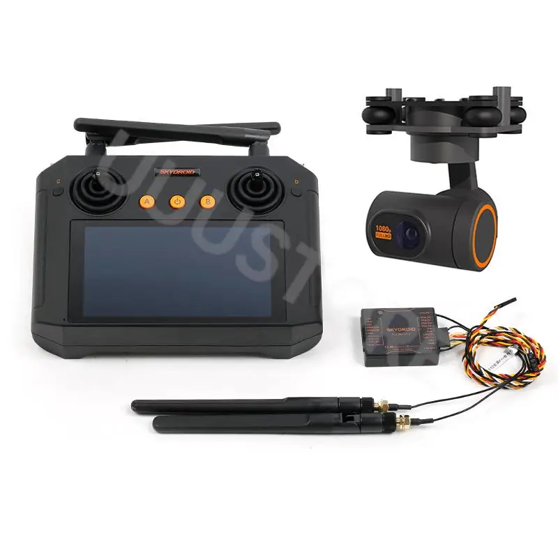 

Пульт дистанционного управления Skydroid H12 PRO с 3 камерами 1080P, цифровое изображение для сельскохозяйственного дрона, БПЛА