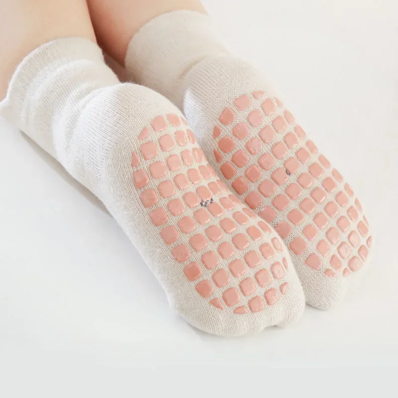 3/5 Pairs Baby Adorable Animals Pattern Non Slip Floor Socks, Breathable Casual Socks for Boys and Girls Kids Indoor Activities 6