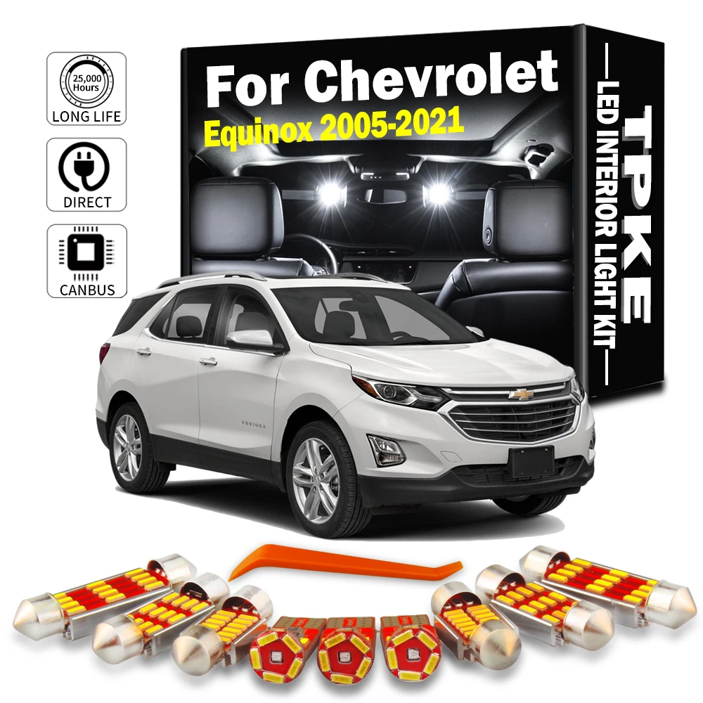 Tpke Canbus Led Interior Light Kit For Chevrolet Equinox 20052017 2018