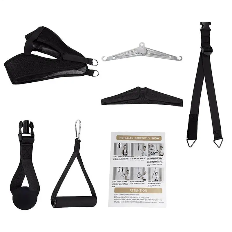 Cervical Traction Device Neck Stretcher Strap Neck Traction Devices Home Use Portable Neck Sling For Spine Relaxation Cervical