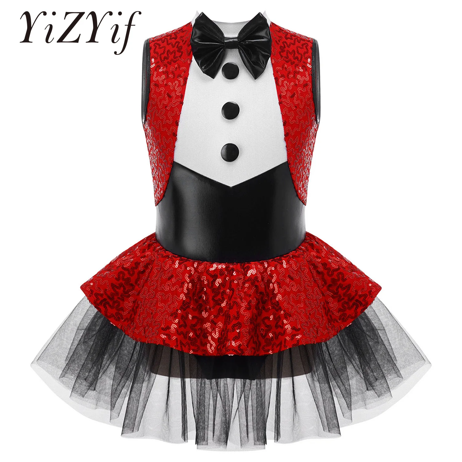 Robe Tutu De Ballet Pour Fille - Spandex Doux, Tailles 110 à 160 Cm, Idéale Spectacle, Fête, Cours De Danse