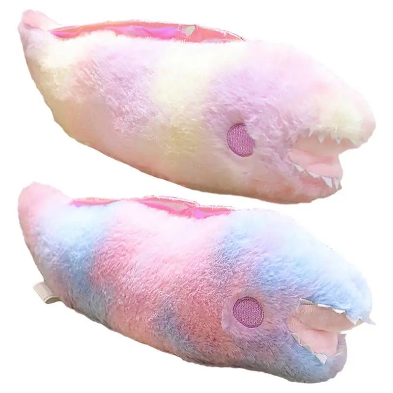 Stuffed Animal Eel Sea Toy Eel Fish Plush Toy Simulated Rainbow Plush Throw Pillow For Girls Christmas Gift Decoration Bedroom rc car decoration simulated scale storage box for traxxas hsp redcat rc4wd tamiya axial scx10 d90 rc crawler truck car