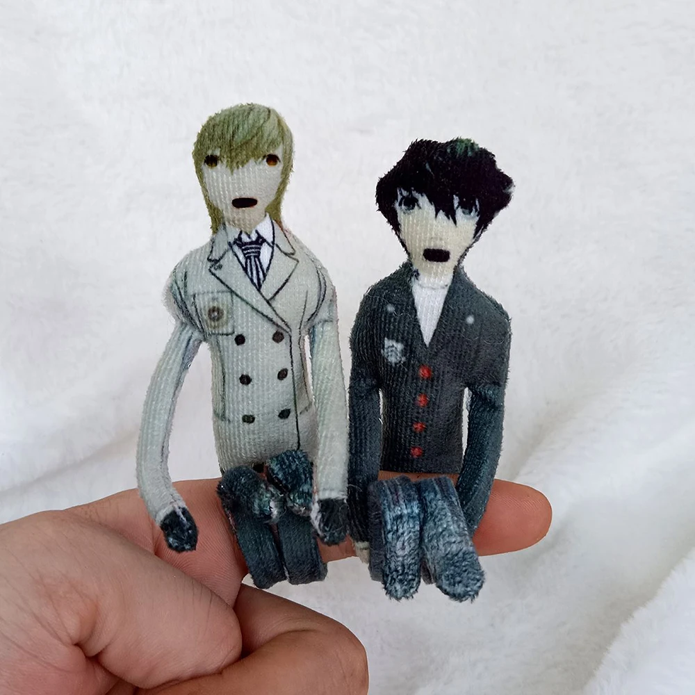 Plush Toy Plush Doll Anime Ornament Game Amamiya Ren Anne Takamaki Cosplay Keychain Plush Cotton Doll Slender Twistable Shape Room Decoration Festival Gift