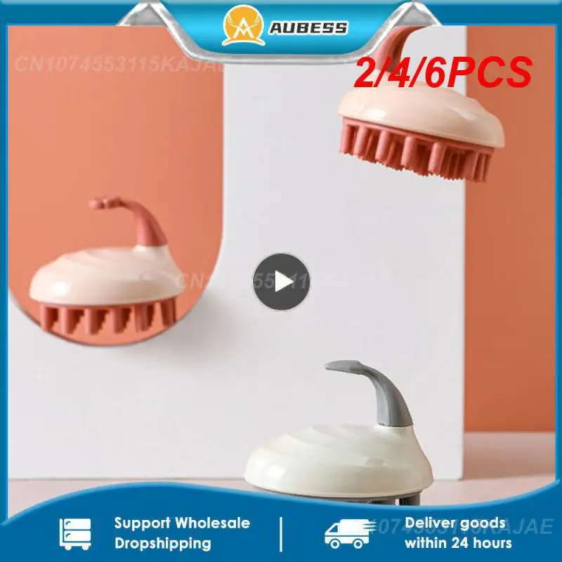 

Массажная щетка, расческа для мытья волос, силиконовая щетка для мытья головы и шампуня, силиконовая щетка для тела, щетка для ванны, спа-душа, Массажная щетка