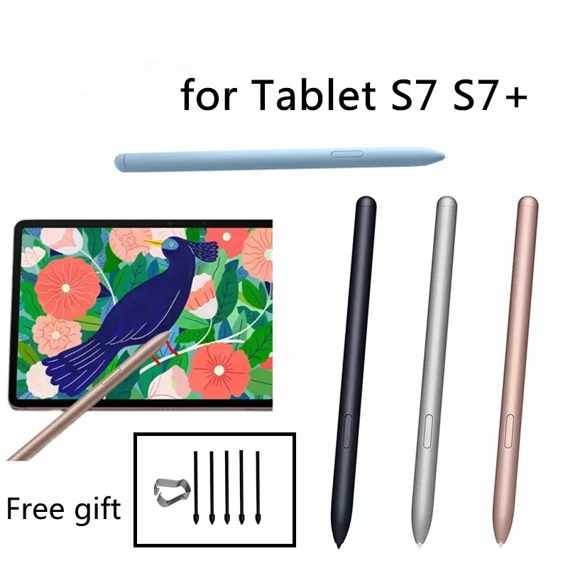 

Tablet Stylus for Samsung Galaxy Tab S8 S7/S7 Plus S7+ Touch Screen Pen S-Pen Replacement Black Silver