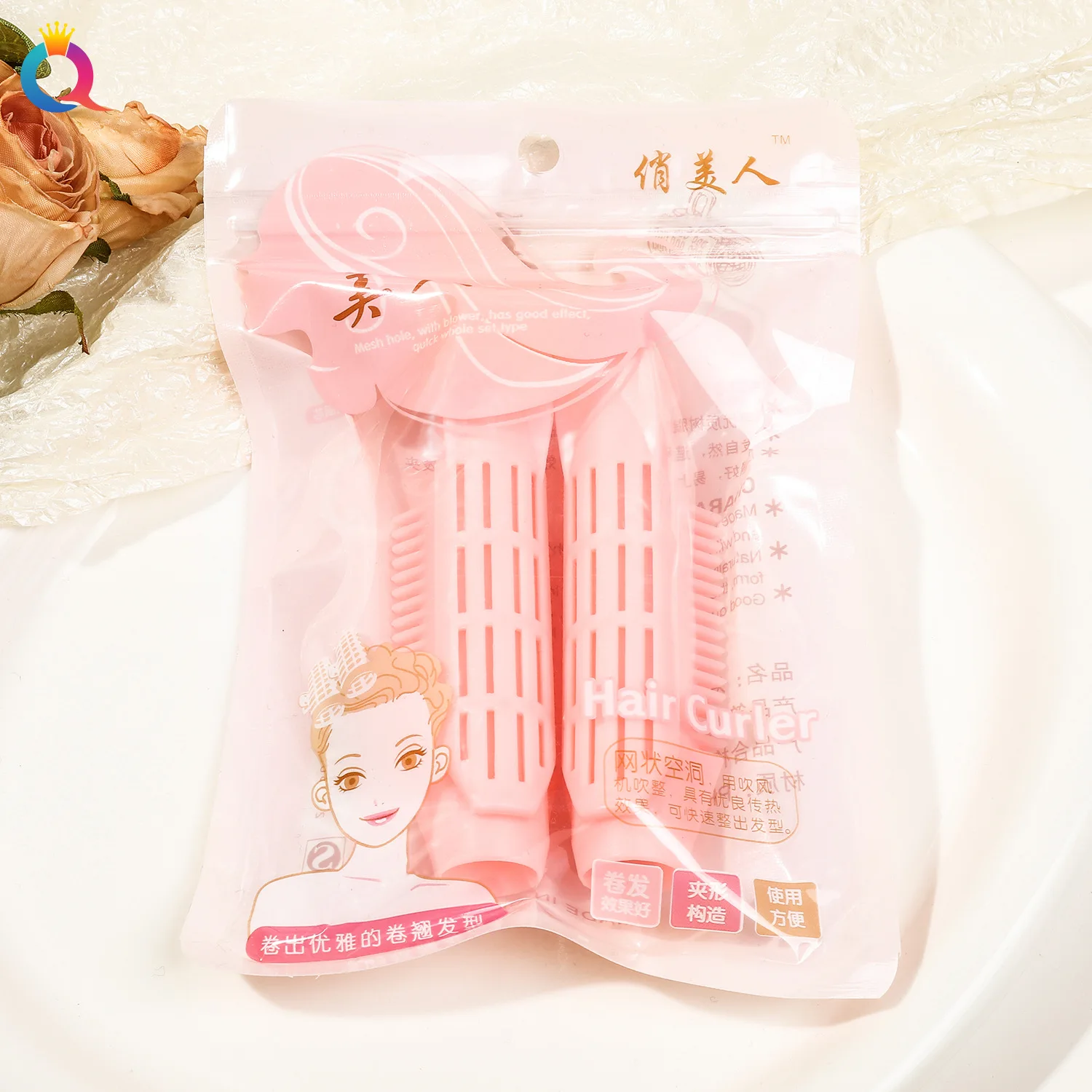 Flauschige Haarnadel Curling Pony Clips Haarwurzeln Volumizing Haar Clips Frauen Curling Feste Form Clips Mode Volumen Haar Roller – Detail 10