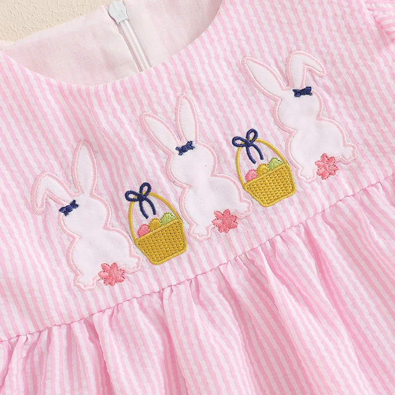 Lapins de Pâques avec fond de signe vierge | Vecteur Premium