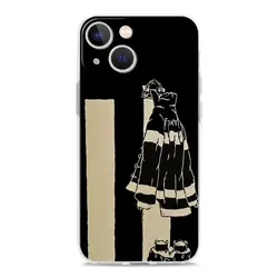 Firefighter - Themed Clear Phone Case for iPhone 12 Pro (B7)