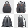 Mommy Diaper Bags Backpack Mummy Large Capacity Travel Nappy Bags Multi-function Maternity Bags with Changing Mat 3