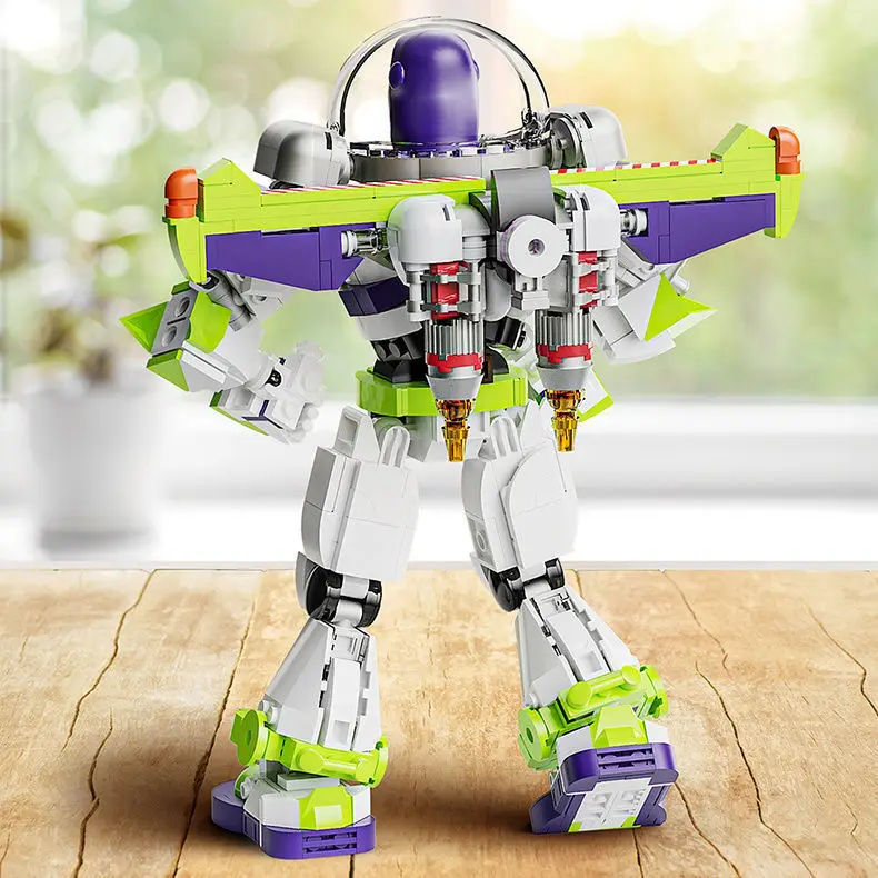 디즈니 빌딩 블록 어린 시절의 장난감 이야기 버즈 라이트이어 퍼즐 조립 모델