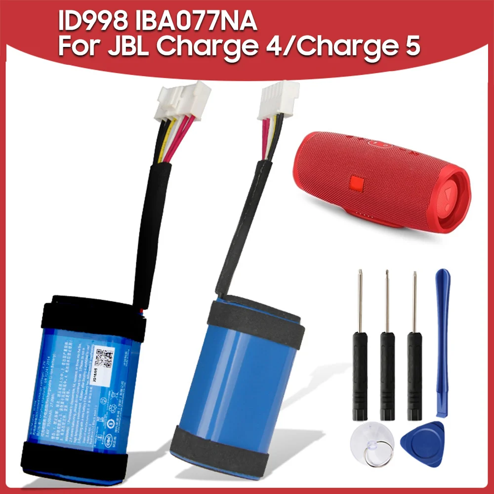 Batteria Di Ricambio Originale Id998 Iy068 Per Jbl Charge 4 Charge4 Sun-Inte-118 Iba077Na Per Altoparlanti Bluetooth Jbl Charge 5