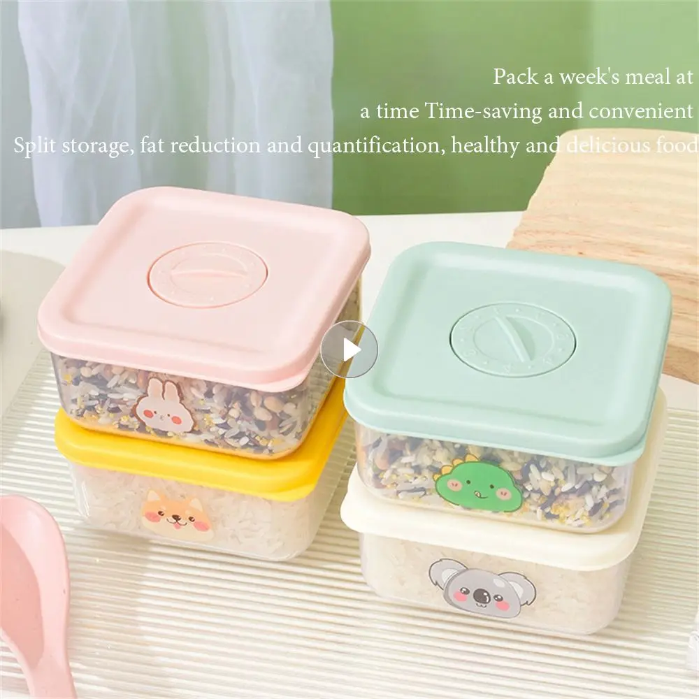 

Портативный Ланч-бокс, прозрачный дизайн, Защита окружающей среды, удобный перезаряжаемый контейнер для фруктов, кухонные принадлежности, прочный