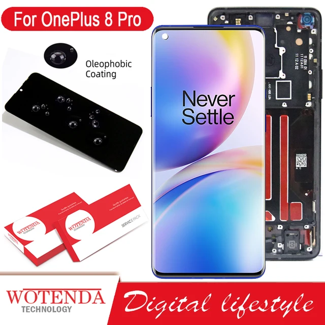 6.78''AMOLED Display For OnePlus 8 Pro LCD Touch Panel