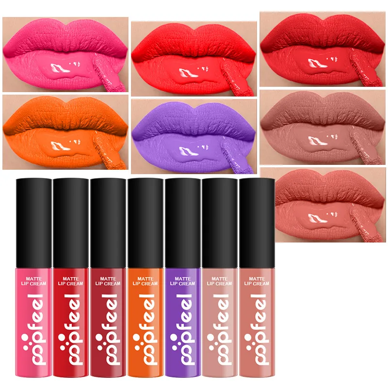 POPFEEL Makeup Sets Cosmetic Kit Full Professional Concealer Lipstick Lip Oil Gloss with Make Up Gift Set for Miss Women Bag