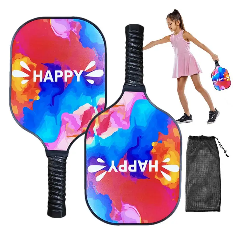 

Fiberglass Pickle Ball Paddles Set Pickle Ball Paddle Set Of 2 Lightweight Pickle Ball Set Sports Pickle Ball Paddle Men Women