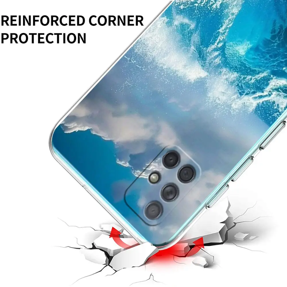 Blue Sea Ocean Waves Phone Case Cover