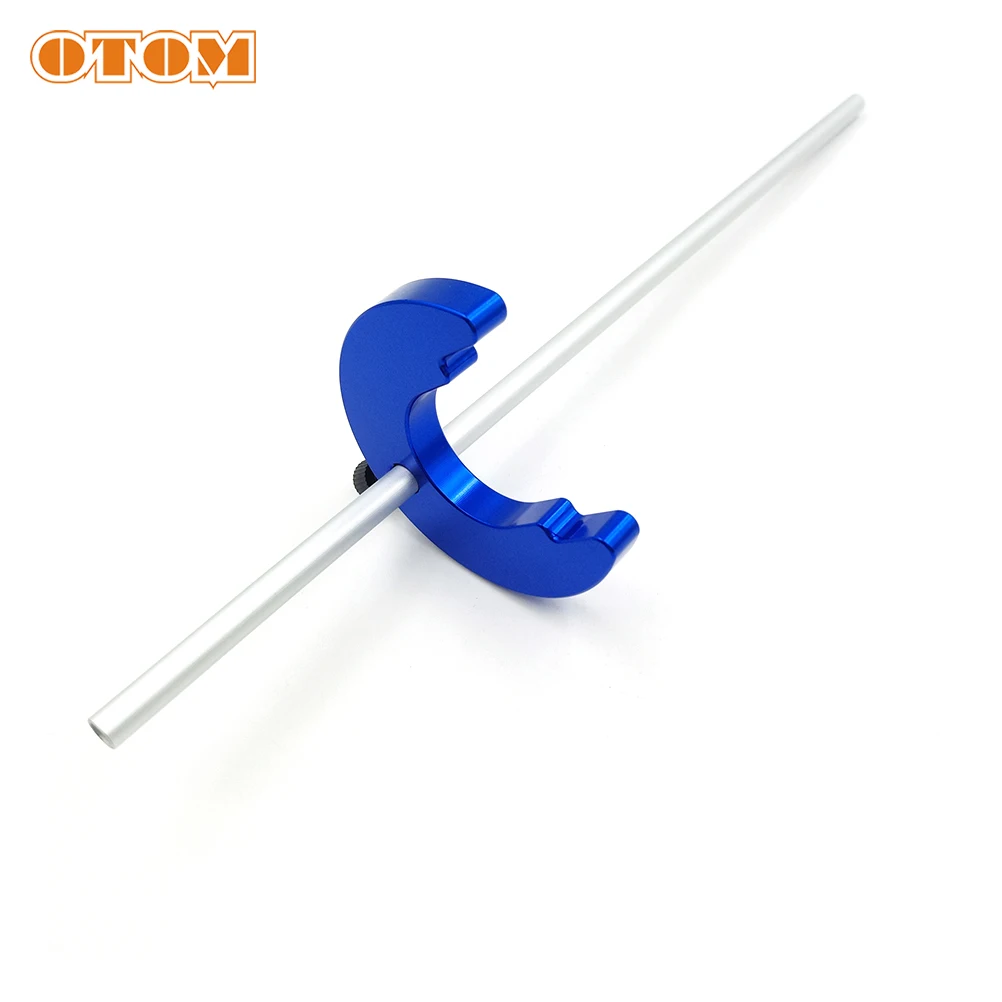 Motorcycle Fork Oil Tool Kit OTOM Motorcycle Suspension Fork Oil Level Gauge Tool For Harley Hyosung CRF YZF RMZ KTM Syringe Adjustable Ring Measuring Tools