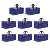 Heavy Duty Moving Bags with Backpack Straps 50lb Capacity 8 Pack Durable Storage Carry Handles Lightweight Portable Organizing 2