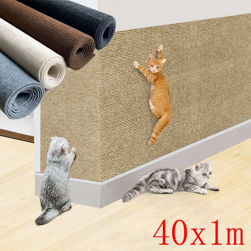 Bedroom Rug Wall Carpet Chair 40cmX1m Wear-resistant Anti Slip Self-adhesive for Living Room Sofa Decoration