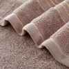 Home Accessories Towel Bath Towels Bathroom 100% Cotton Bath Towels 100% Solid Color Napkin Fabric Beach Thickened Shower Garden 6