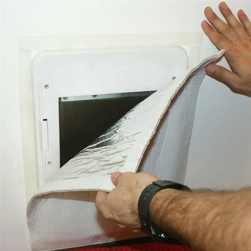 Cover for Attic Fan Residential Attic Vent Insulation Cover Whole House Ceiling Fan Shutter Seal Shutters