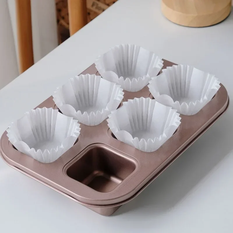 100pcs Square Baking Cake Liners Cupcake Paper Cake Cup Baking Muffin High Temperature Mold For Microwave Oven Dropshipping 100pcs Square Baking Cake Liners Cupcake Paper Cake Cup Baking Muffin High Temperature Mold For Microwave Oven Dropshipping