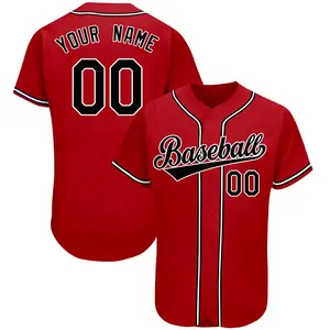 Cheaper Throwback Baseball Jersey Men Sublimation Custom Camiseta Beisbol  Hombre Breathable Camisa Beisebol Baseball Shirt - AliExpress