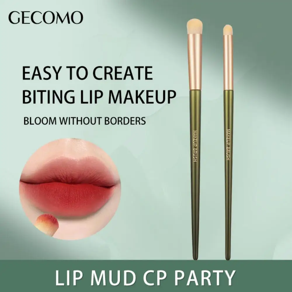 GECOMO Round Head Lip Brush Lipstick Coloring Smudge Brush Concealer Brush Lip Makeup Brush Multi-function Beauty Tool 1