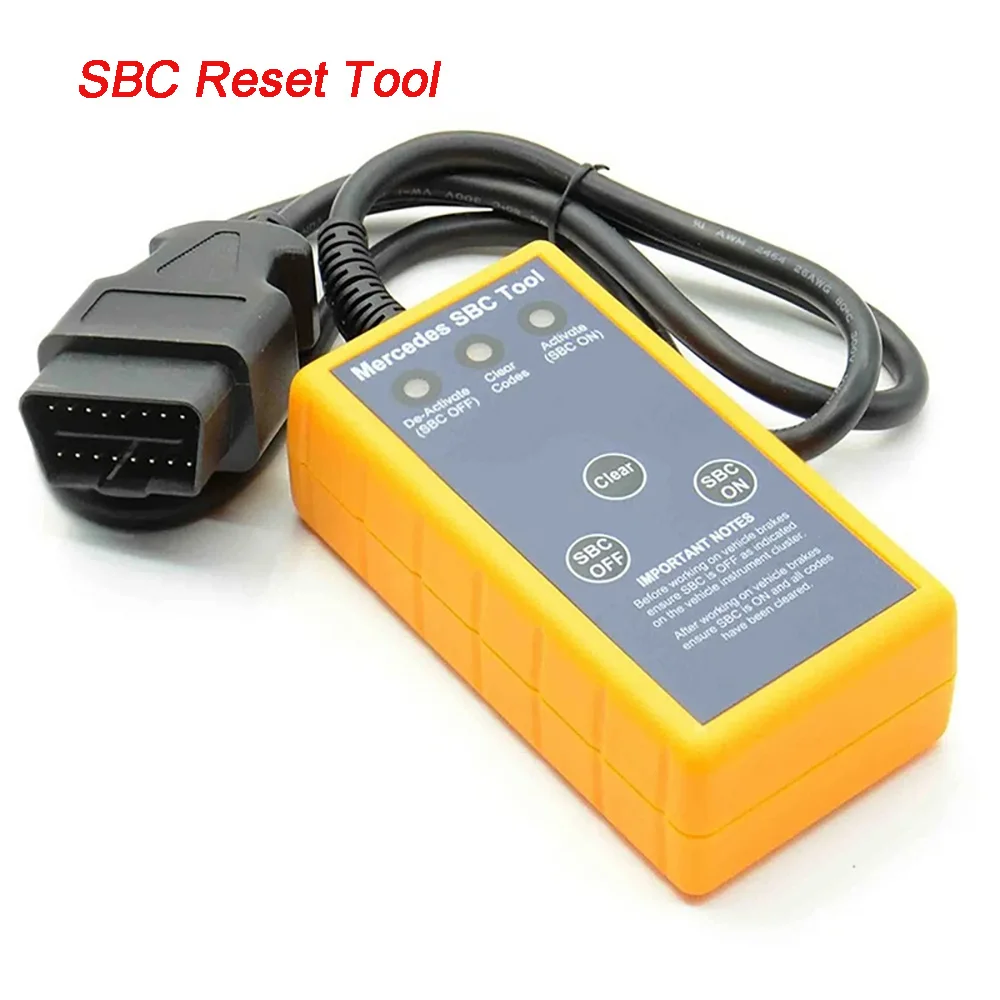 Sbc Reset Tool Per Mercedes Sbc System Reset Strumento Di Riparazione Auto Portatile W211 R230 Abs Diagnostica Professionale E Spedizione Gratuita