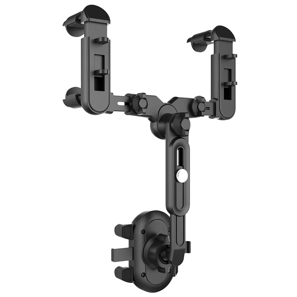 

Mirror Bracket Rotatable and Retractable Car Phone Holder Mount Rearview for Cell Stand Mobile