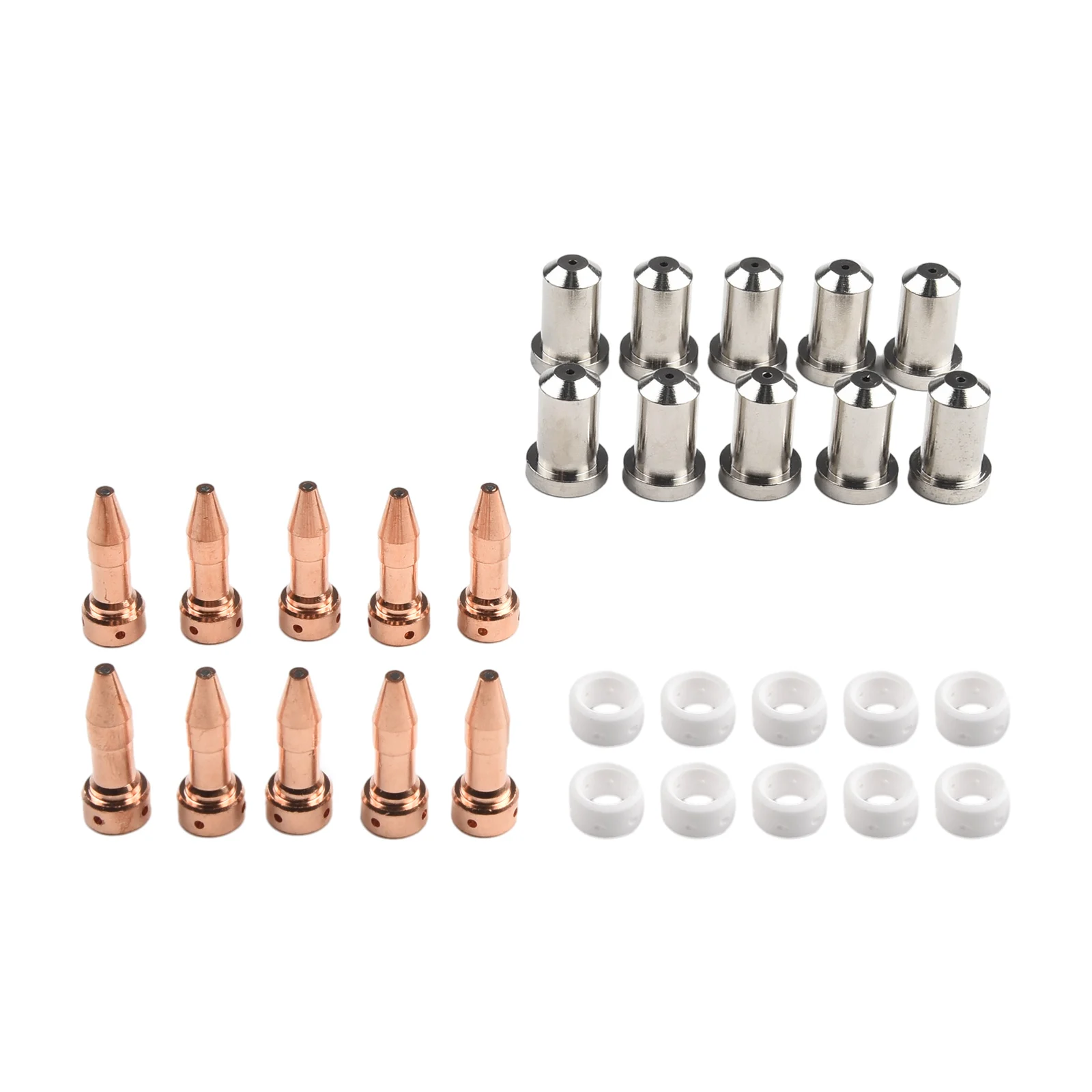 

Reliable PT 23/27 Plasma Cutter Consumables for Dependable Performance Electrode Tip Nozzles 33366XL 33367 33418