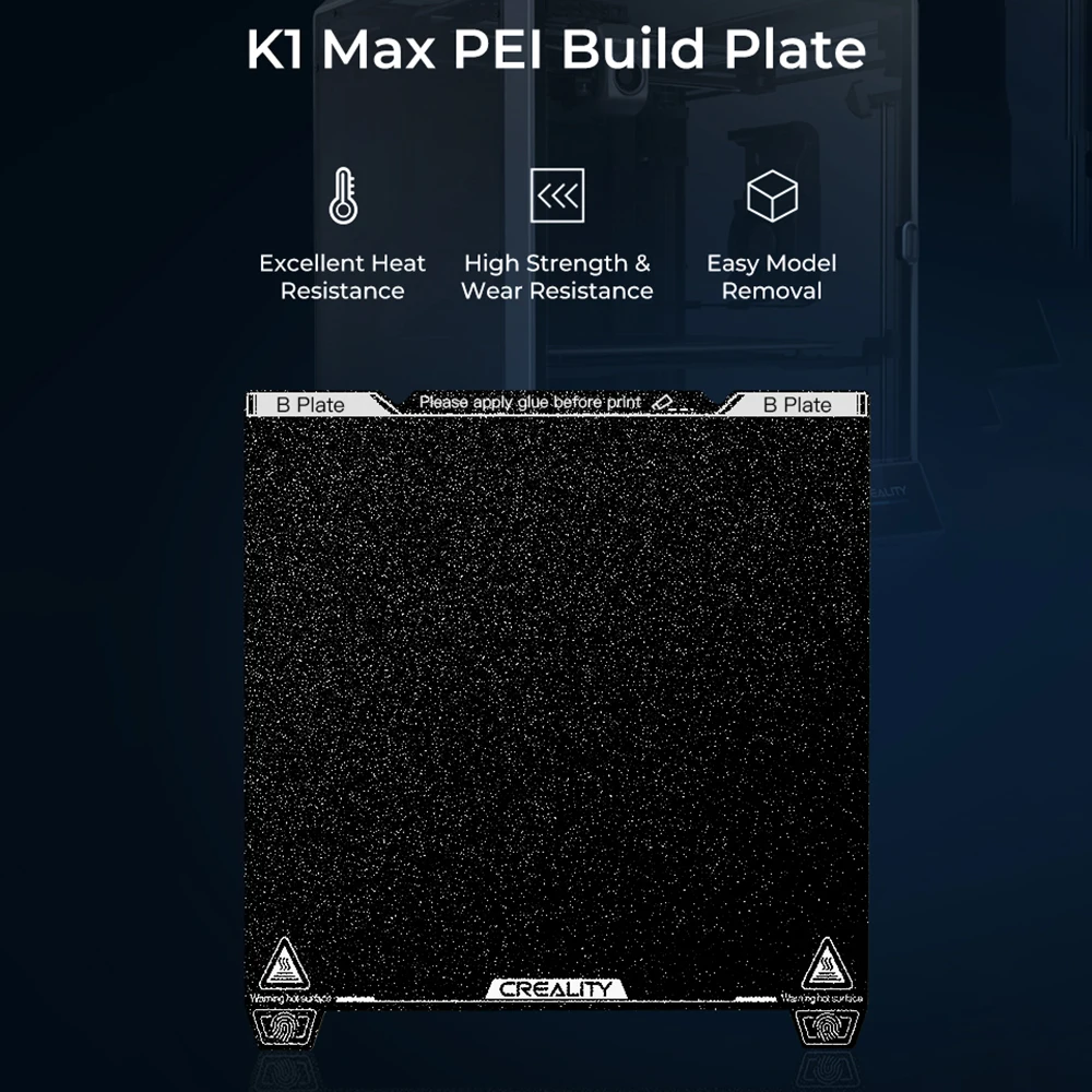 Piastra Di Costruzione Creality K1 Max Pei 315*310/ K1 Piastra Di Costruzione Pei 235*235Mm Per Ender-3 S1 Ender-3 S1 Pro Ender-5 S1 K1 Ender-3 V3 Se
