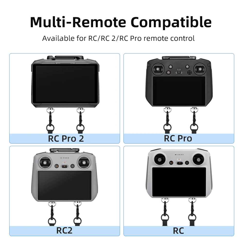 Dragonne pour télécommande de drone - Lot de 3 couleurs