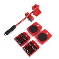 150KG Moving Heavy Object Castor Plastic Convenient Movers Weight Carriers Universal Pulleys Moving Furniture Tools Pulley Block 1