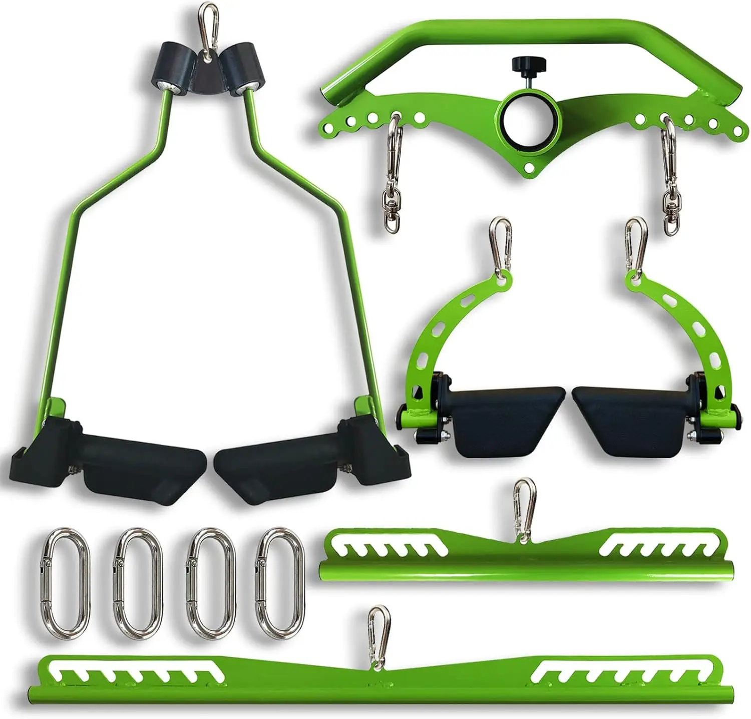 Home Gym Fitness Spreader Bar, Multi-Grip Wide Lat Pull Down Bar, Neutral Grip Handle, Lat Pulldown Attachments Long Ba 1