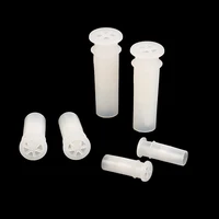 50Pcs Plastic Toy Noise Maker Insert Squeaker White Toy Dog Cat Squeakers Shoes Repair Fix Pet Baby Toy Noise Maker Insert 2